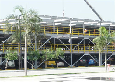 La sombra de acero galvanizada del aparcamiento estructura alta durabilidad del diseño prefabricado