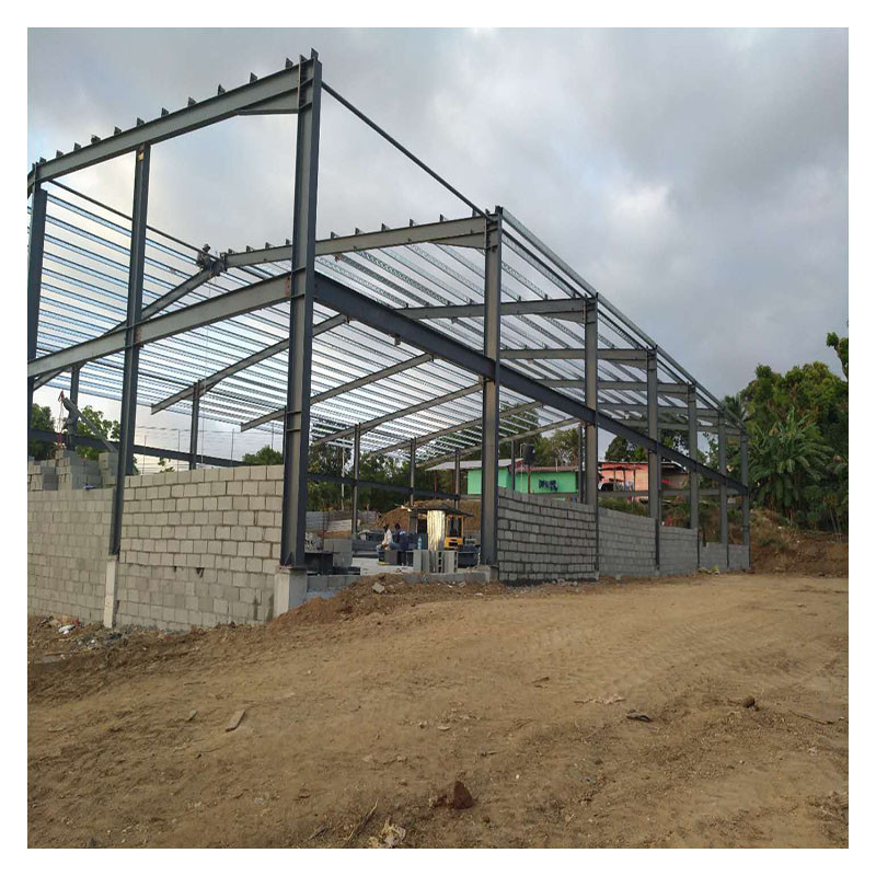 Panamá Edificio prefabricado con estructura de acero simple y sólido para almacenamiento de almacén