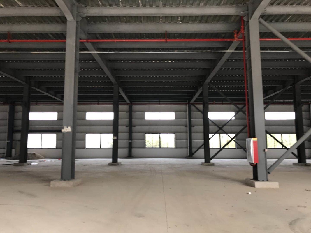 H Construcción de estructuras de acero de larga envergadura La estructura de gran altura se utiliza en edificios de oficinas comerciales