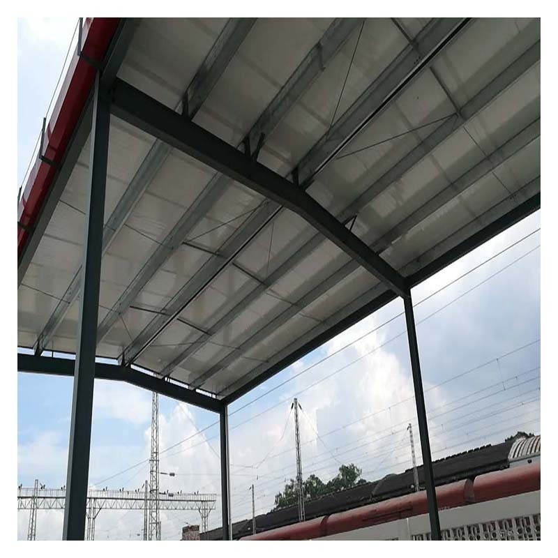 Instalación fácil Estructura exterior de acero Marco de acero Garage Shed de automóviles Hangar en China