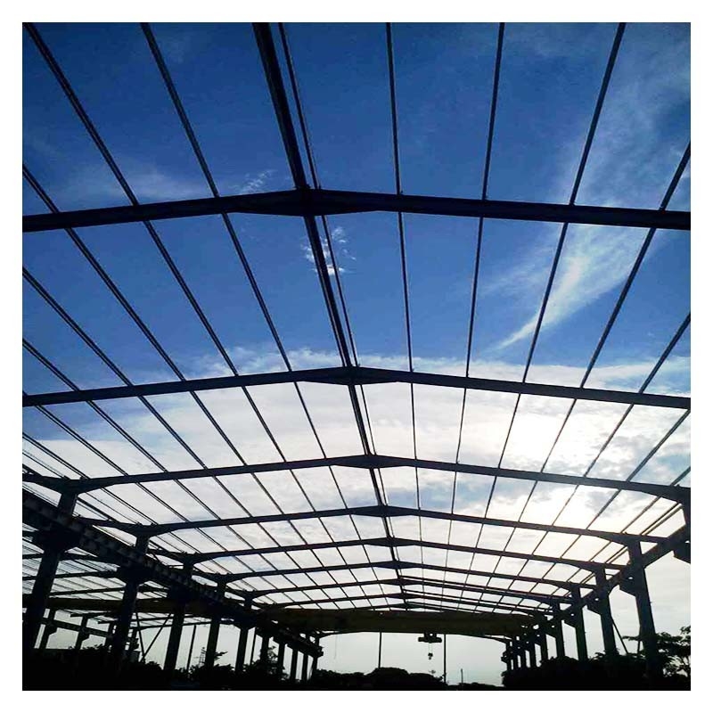 Talleres de estructuras prefabricadas de acero y talleres apoyados en acero en forma de H