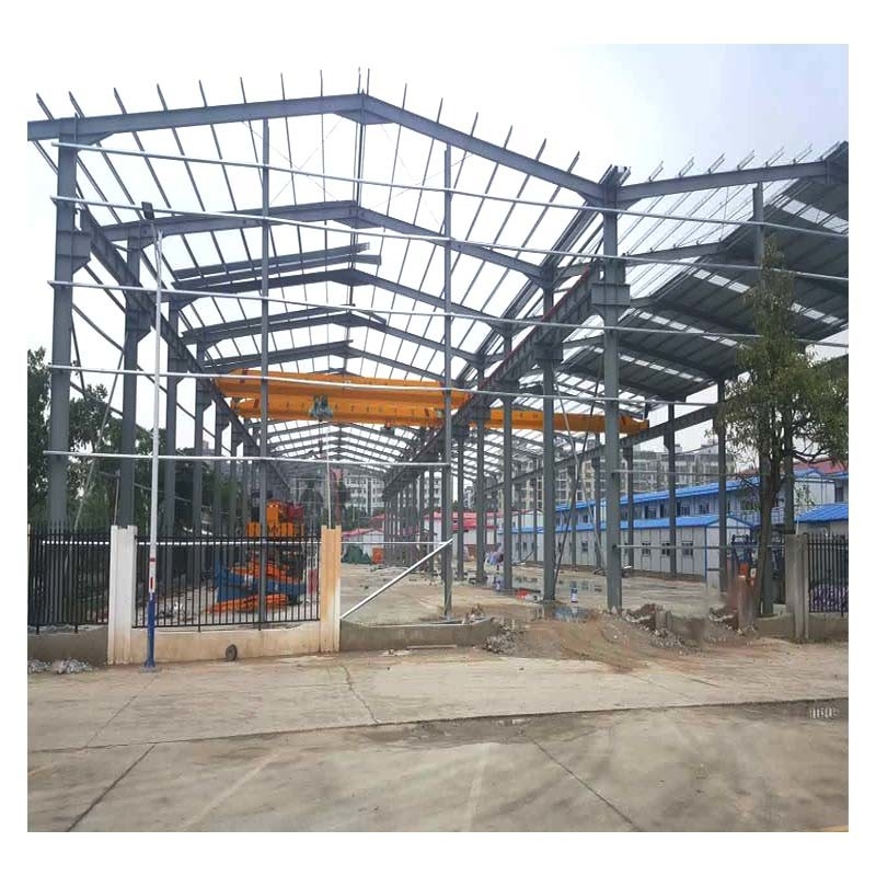 Talleres de estructuras prefabricadas de acero y talleres apoyados en acero en forma de H