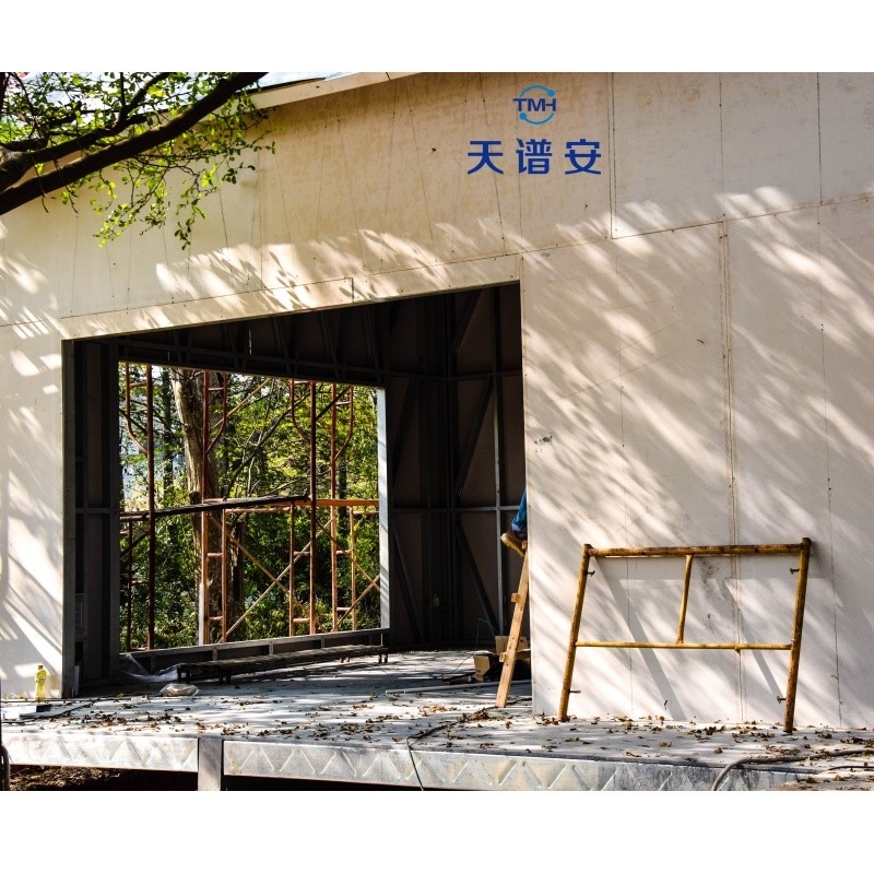 Villa de acero ligero de estilo europeo y estadounidense de lujo con puertas y ventanas de aleación de aluminio personalizadas