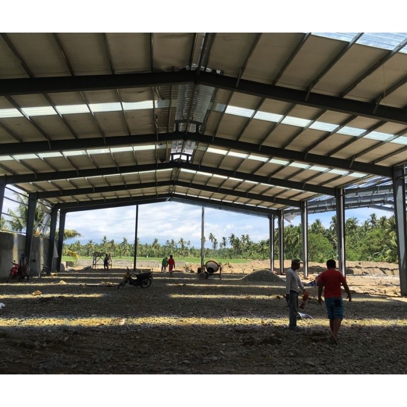 Exportación a Filipinas Pared de ladrillo galvanizado en caliente en forma de C, marco galvanizado de acero para edificios de almacenes