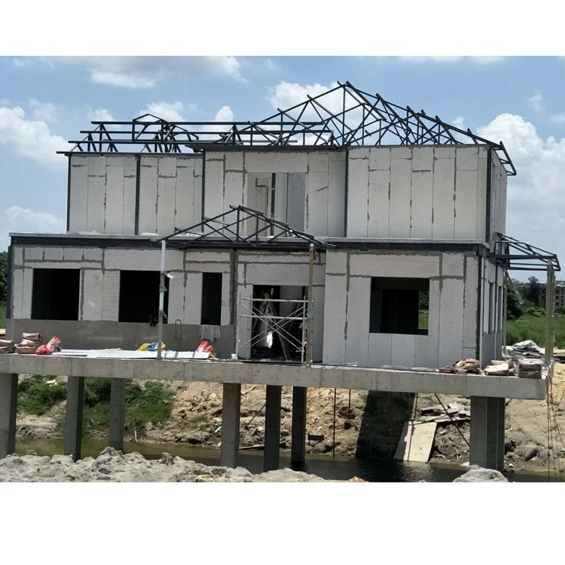 CHINA HOT VENTA ESTRUCTURA DE AÇO PREFAB RESORTO CAJANA JARDÍN KIT de cabina MINI pequeña casa de marco