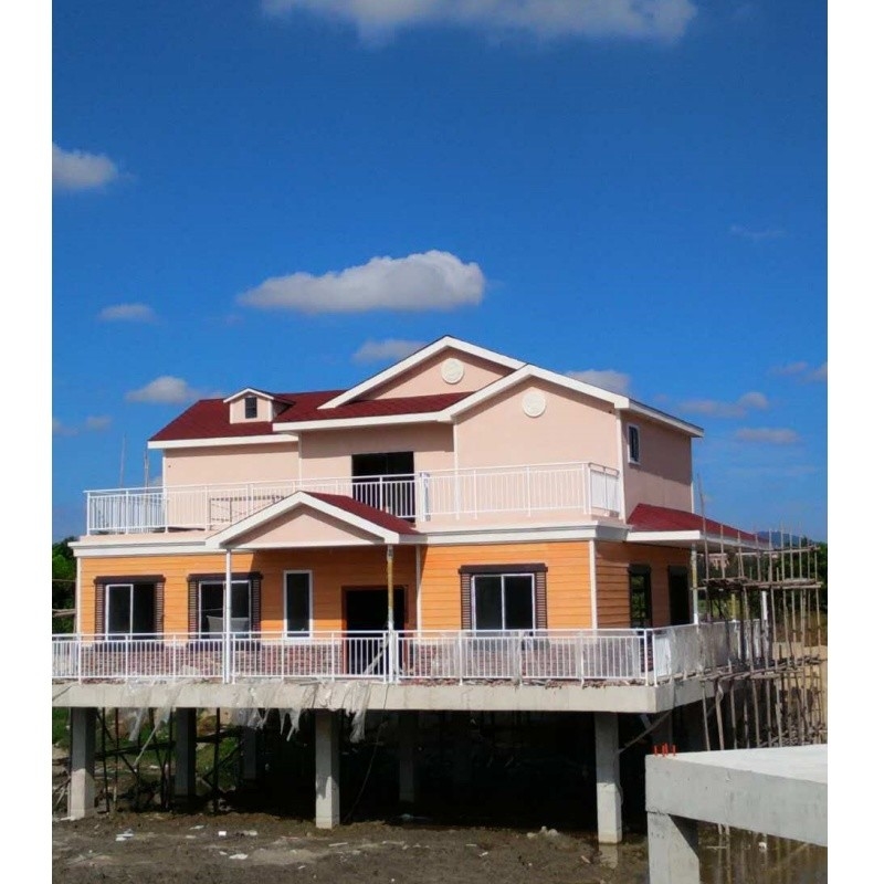 CHINA HOT VENTA ESTRUCTURA DE AÇO PREFAB RESORTO CAJANA JARDÍN KIT de cabina MINI pequeña casa de marco