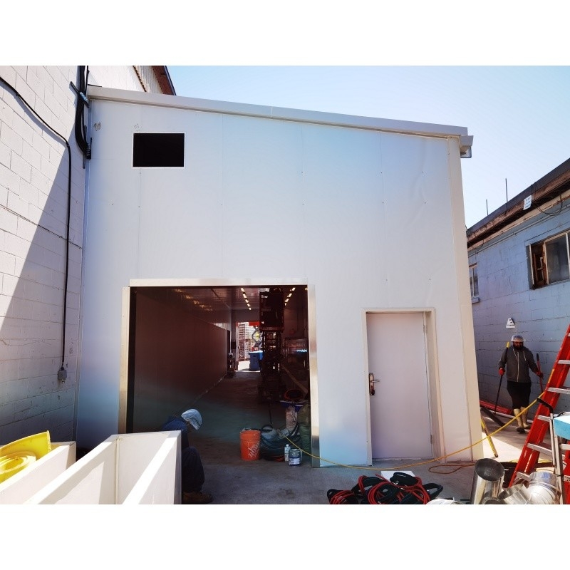 Construcción prefabricada de estructura de acero ligero Construcción de metal Construcción de estructura de acero Construcción para un almacén de galvanización en caliente