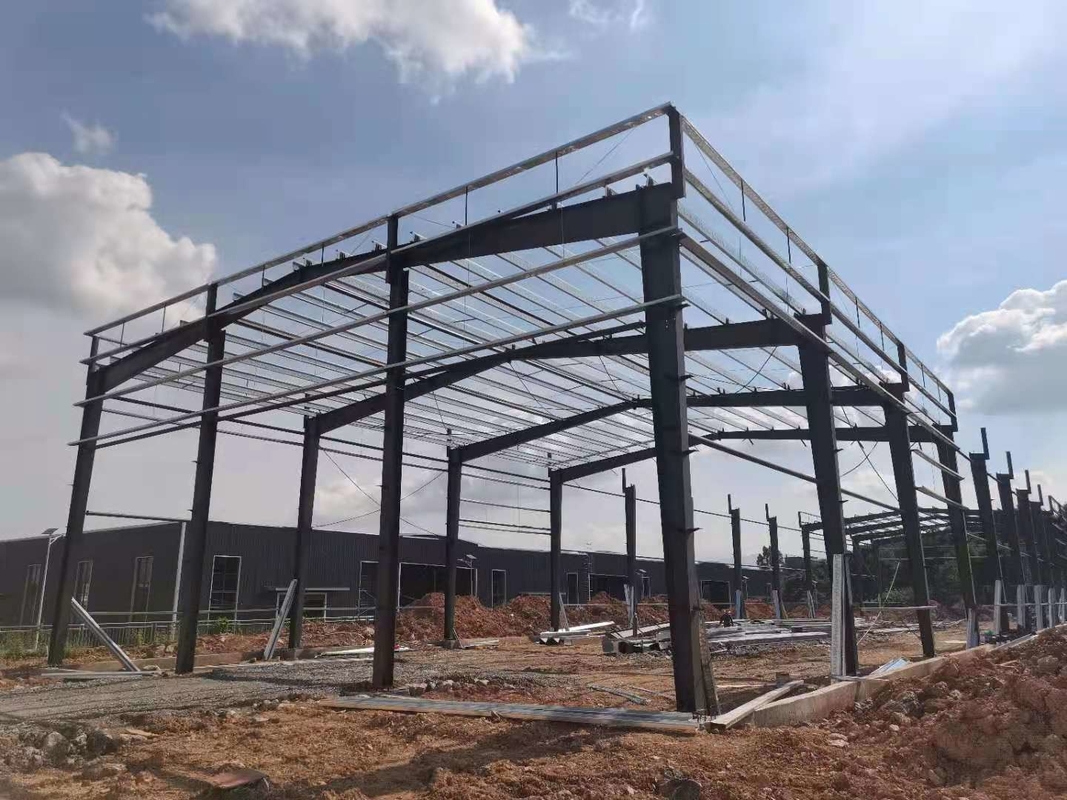 Construir rápidamente un almacén de almacenamiento simple y fuerte para el almacenamiento de verduras agrícolas