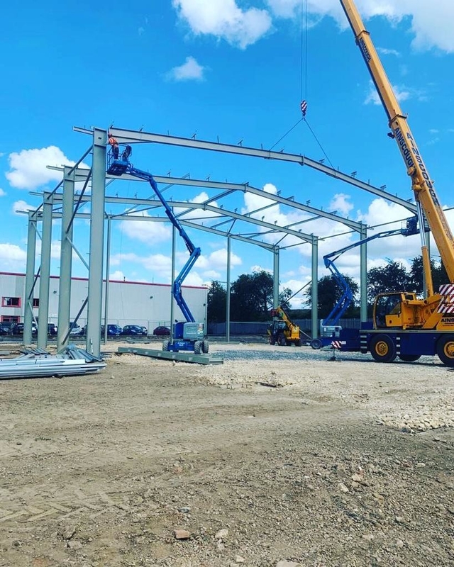 Trabajo prefabricado de acero y metal