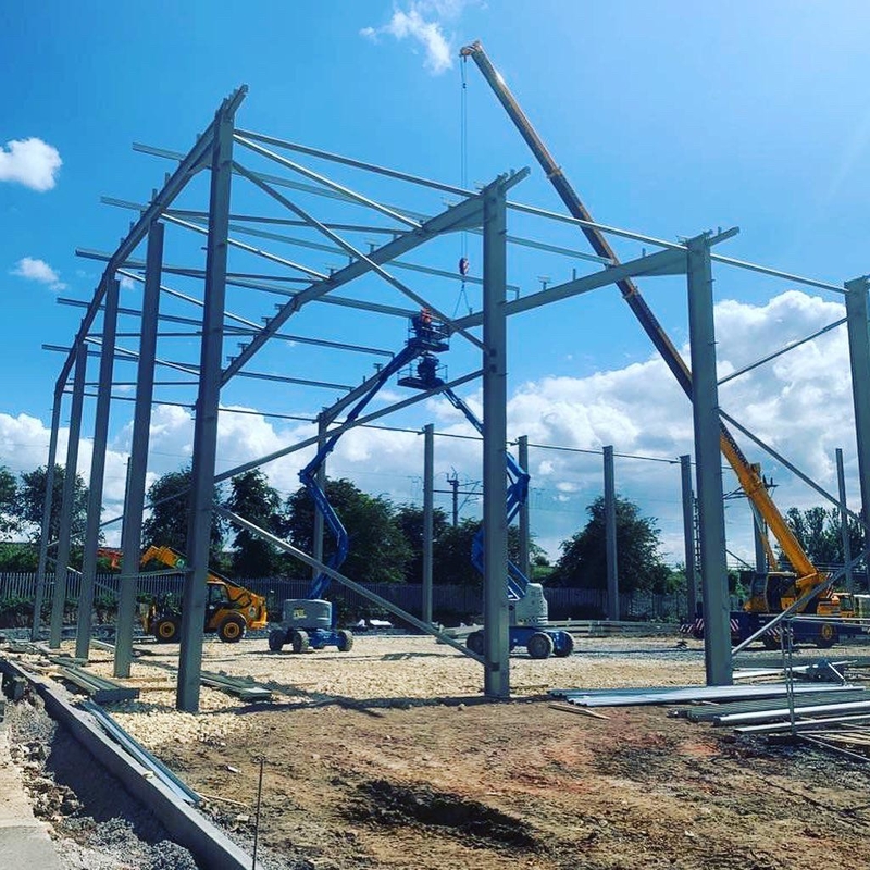 Trabajo prefabricado de acero y metal