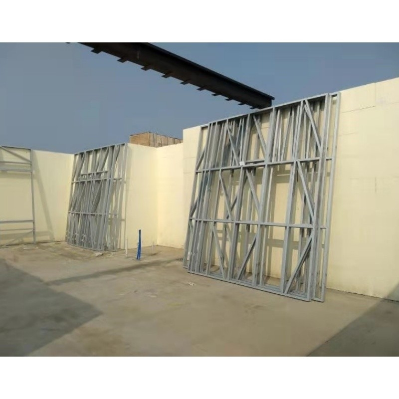 Diseño de lujo Casas prefabricadas de acero prefabricadas Villa de acero ligero Estructura de edificio Diseño para 2 pisos