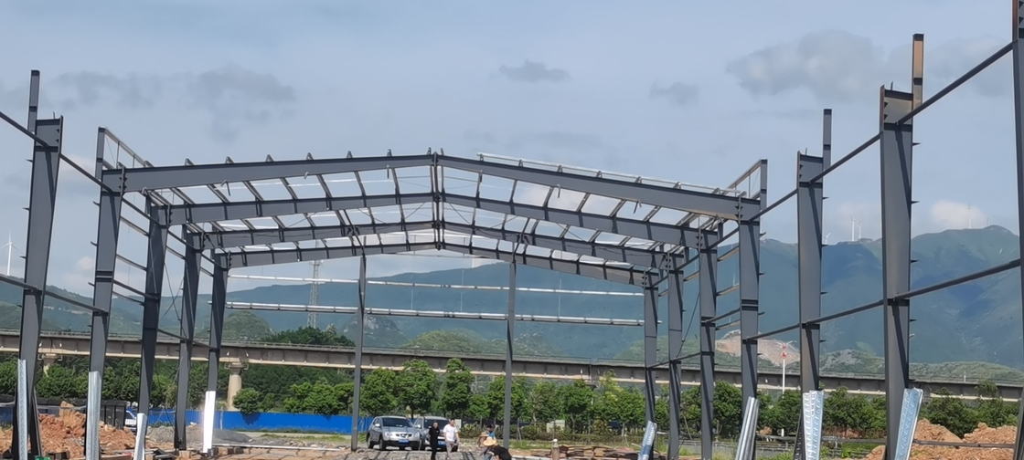 Cuadro de acero resistente a la humedad galvanizado en caliente Construcción de invernaderos para almacenes de invernaderos vegetales