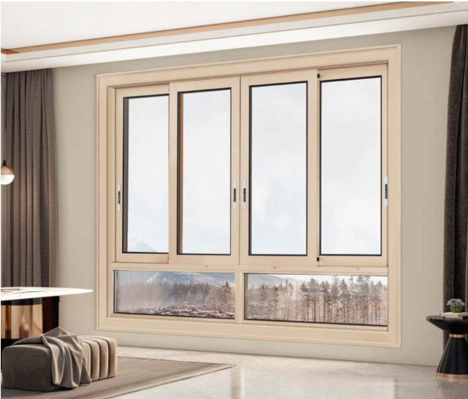 La ventana corredera de aleación de aluminio de aislamiento térmico de 80 mm es adecuada para balcones, cocinas y otros espacios domésticos