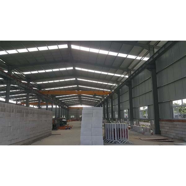 Talleres de estructuras prefabricadas de acero y talleres apoyados en acero en forma de H