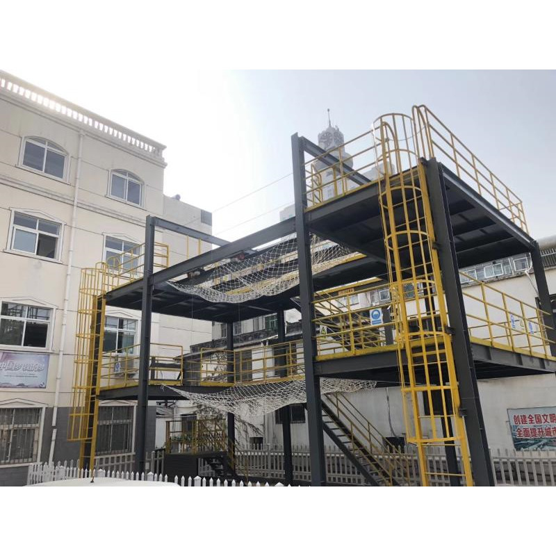 Estructura de acero Mezanino piso de almacén Plataforma de acero interior Mezanino para almacén