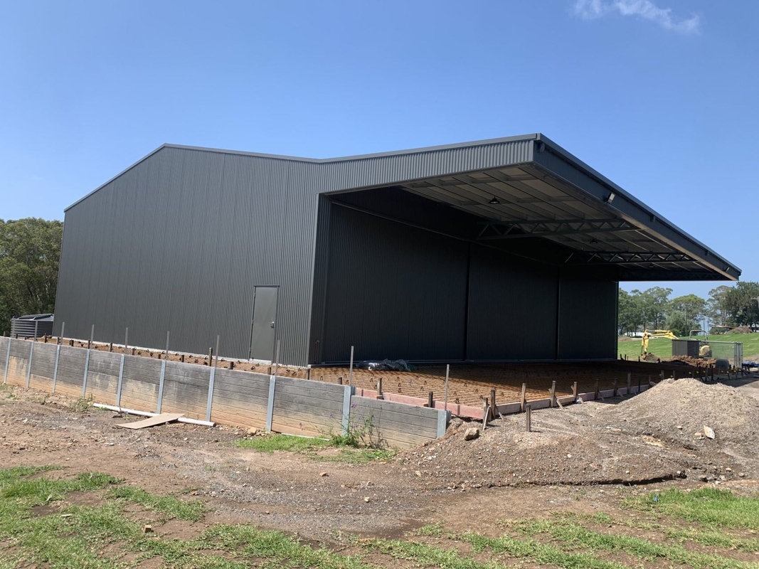 Estructura de acero galvanizado respetuosa con el medio ambiente fácil de instalar