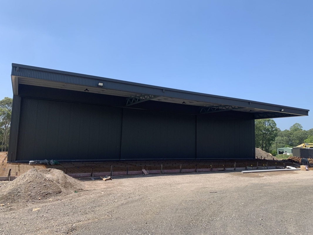 Estructura de acero galvanizado respetuosa con el medio ambiente fácil de instalar