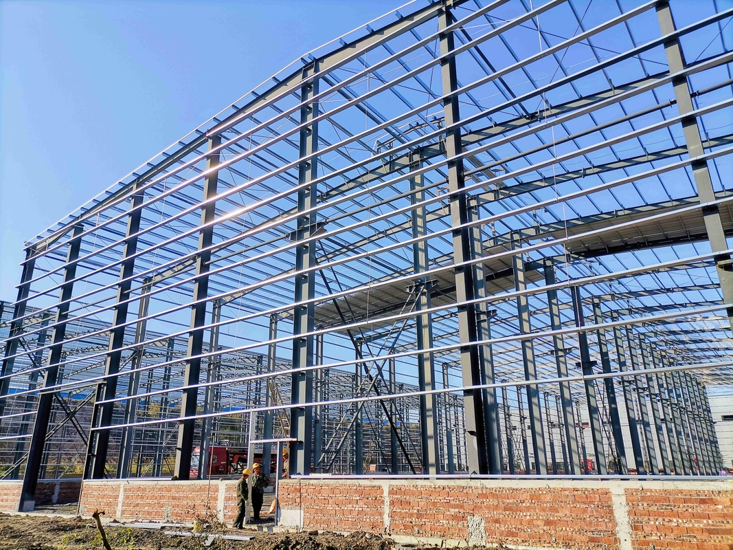 Estructura de acero ligero de alta calidad Enmarcado de la fábrica para la producción industrial Edificio almacén