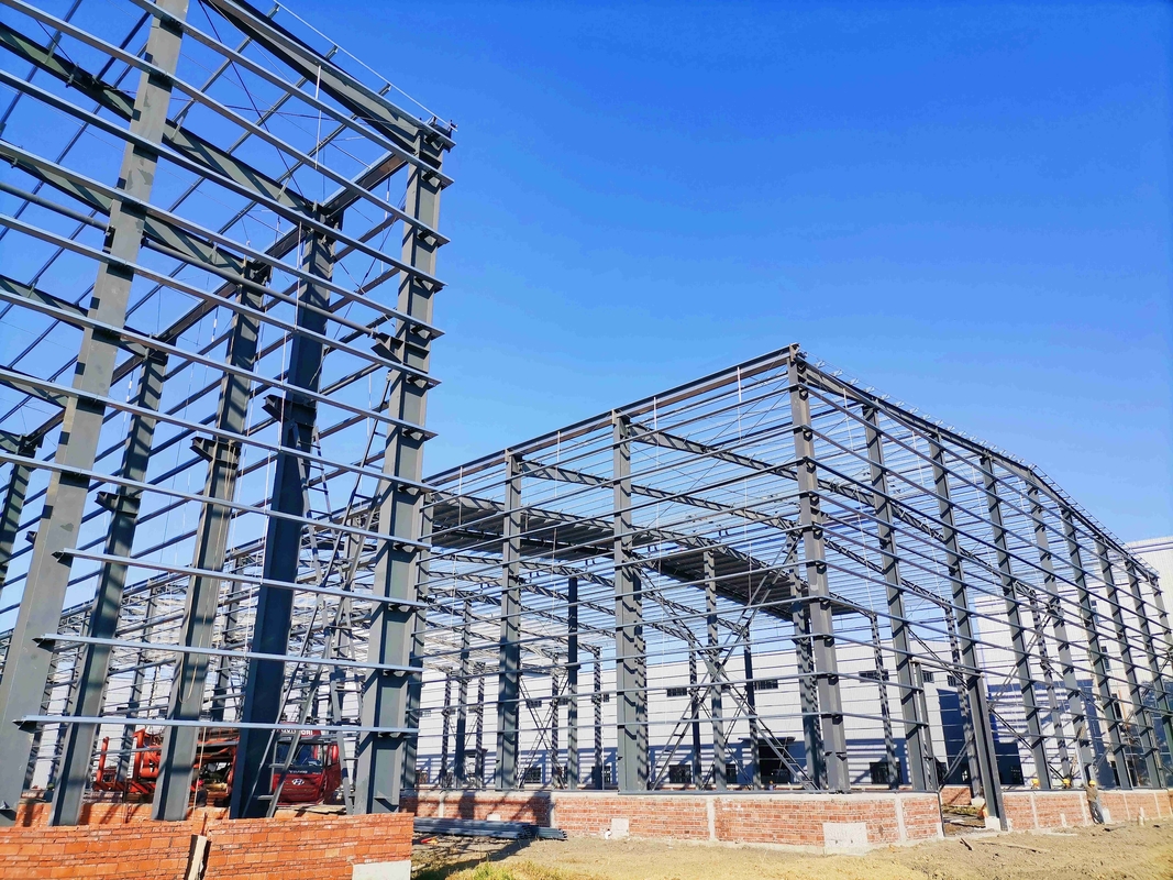 Estructura de acero ligero de alta calidad Enmarcado de la fábrica para la producción industrial Edificio almacén