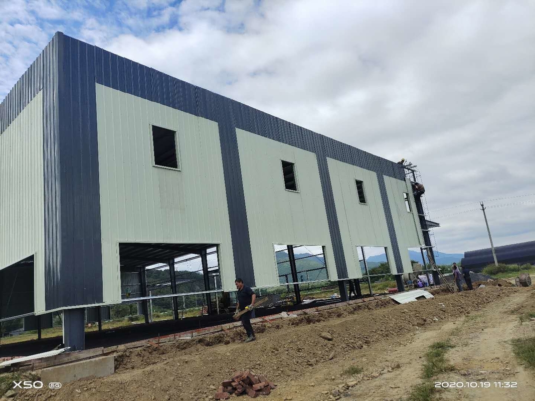 Construcción de edificios prefabricados de nuevo tipo Construcción de estructuras de acero Fábrica prefabricada