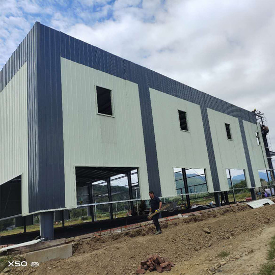 Construcción de edificios prefabricados de nuevo tipo Construcción de estructuras de acero Fábrica prefabricada