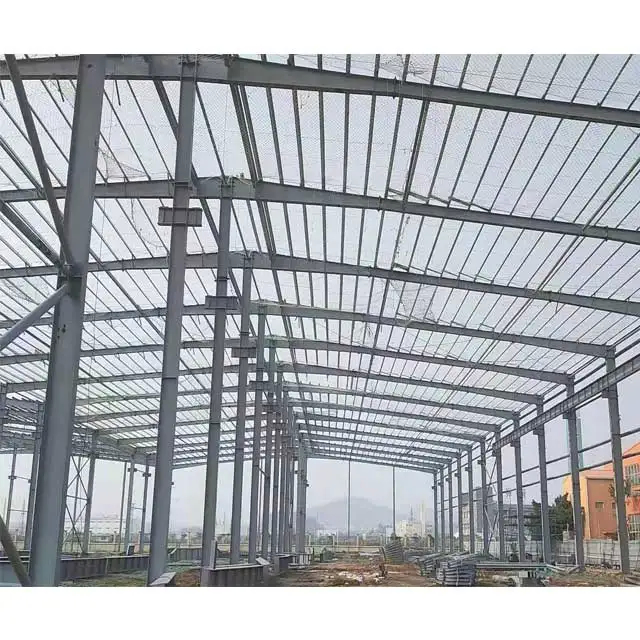 Edificios de estructura de acero Q355B de bajo contenido de carbono con tipo de fundación de hormigón