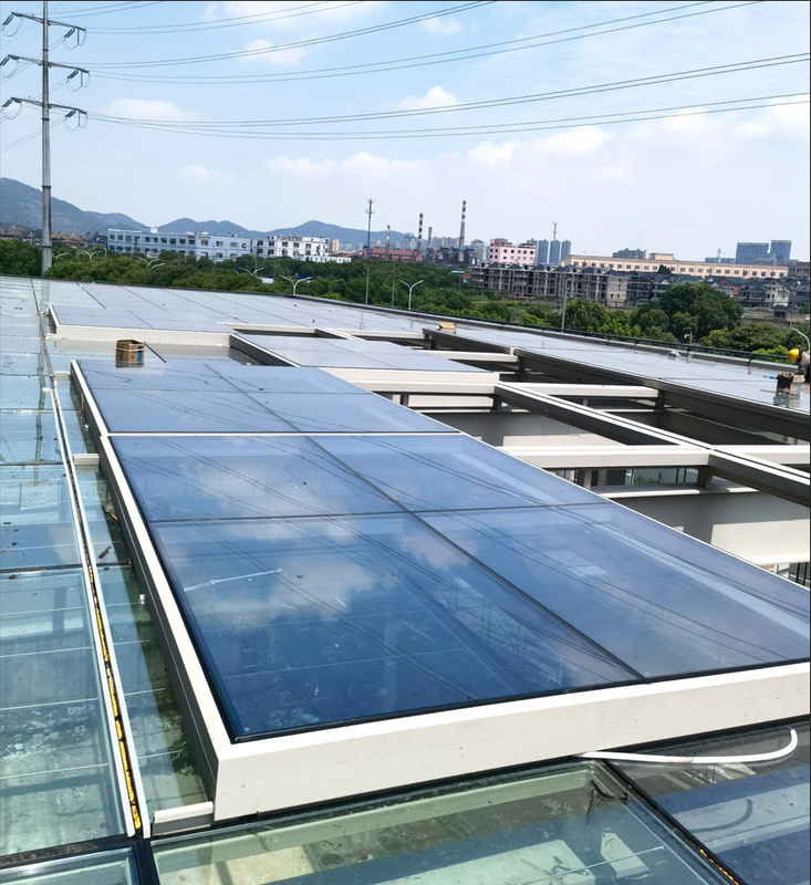 Techo de ventana eléctrica de aluminio de doble acristalamiento para el hospital restaurante hotel casa terraza techo