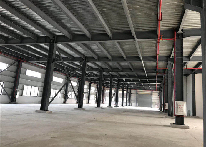 Los edificios de acero del taller del piso multi del haz de H pre dirigieron el ahorro de trabajo